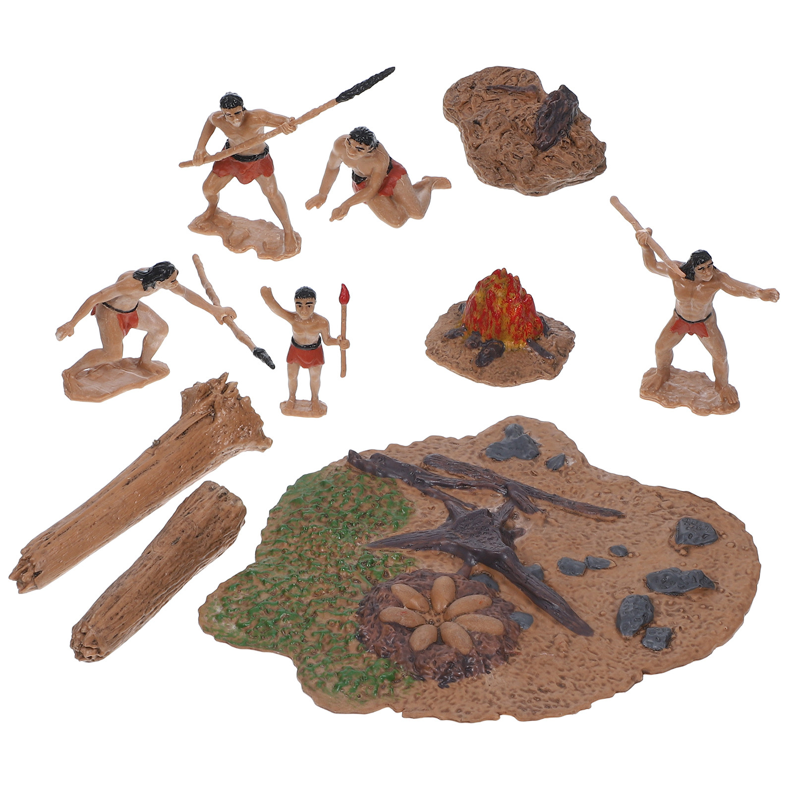 Bonsai Garden Ornaments - 1Set Mini Primitive Men Small Ornament