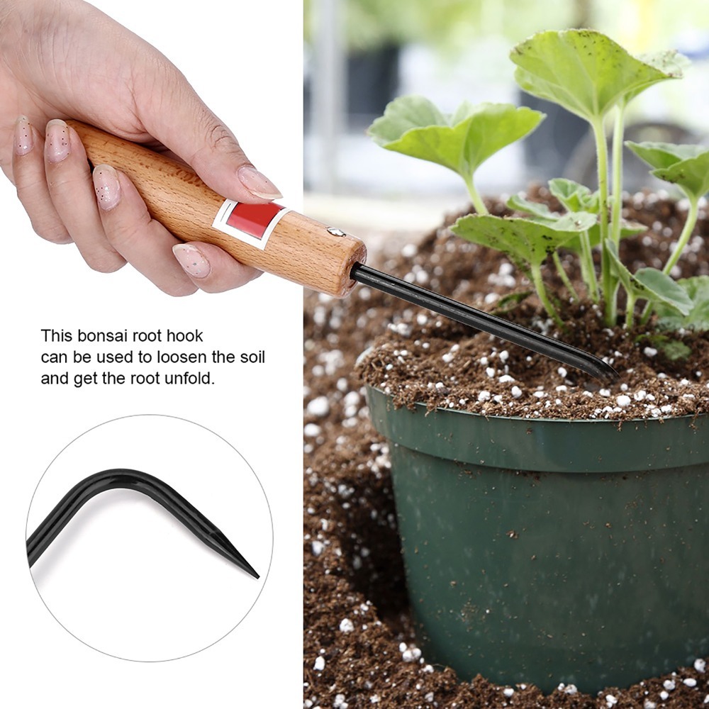 Sturdy Iron Bonsai Root Hook W - Bonsai Garden Design recension och pris
