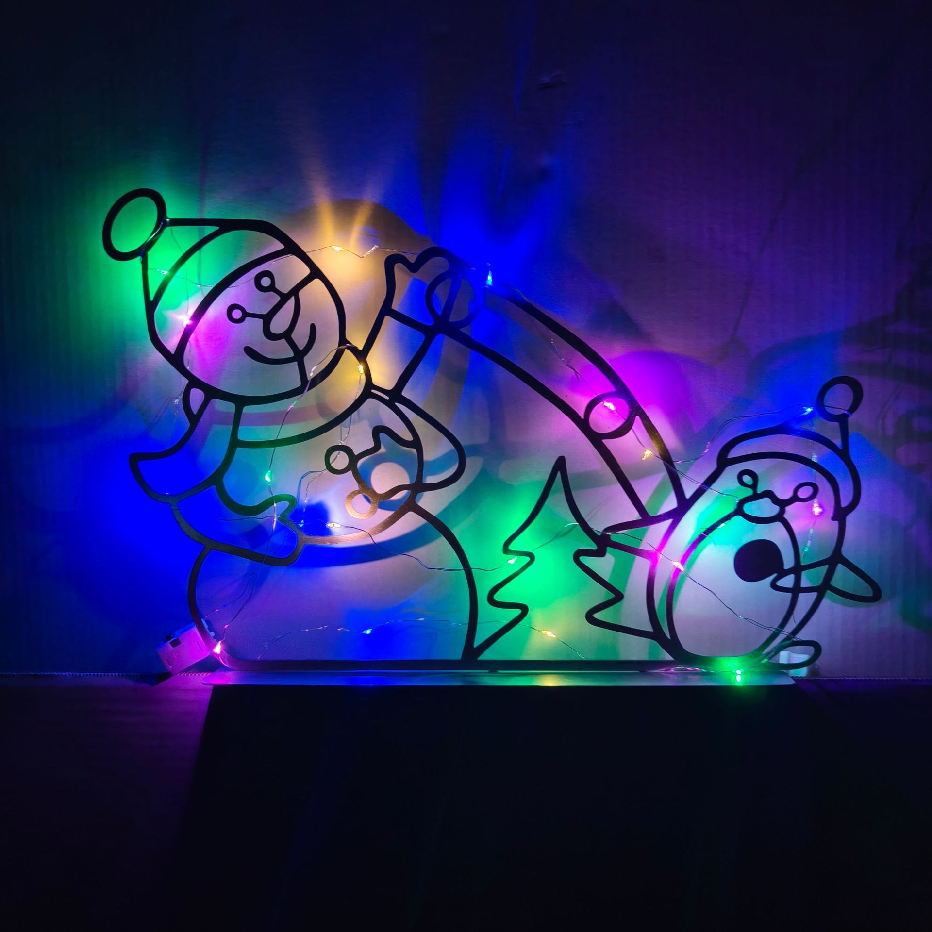 Animated Snowball Light LED Gl - Bonsai Garden Ornaments recension och pris