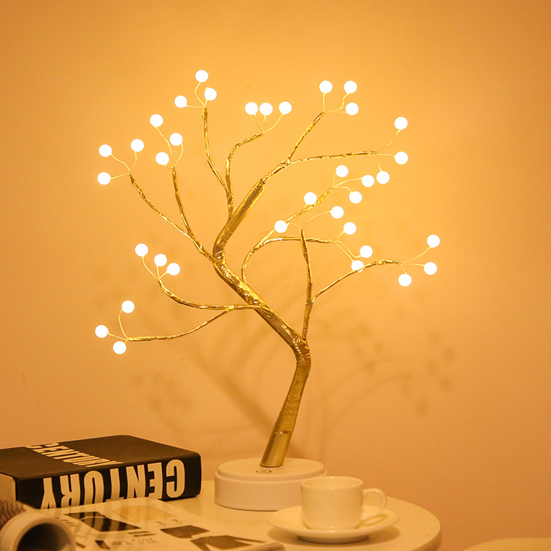 Table Tree Night Light Battery - Bonsai Garden In Dc recension och pris