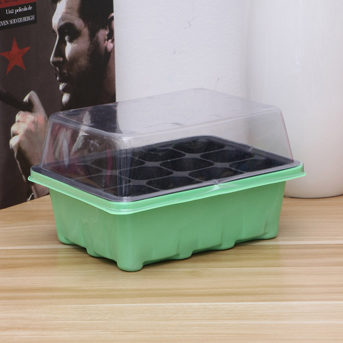 1Pcs Transparent Lid Nursery B - Bonsai Garden Nursery recension och pris