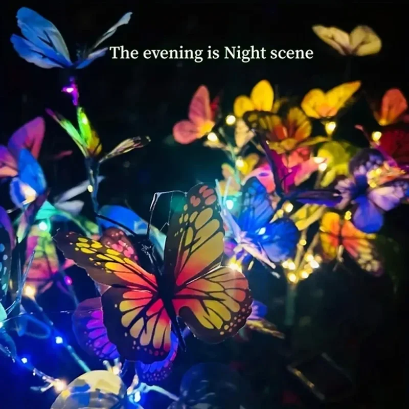 Solar LED Butterfly Garden Lig - Bonsai Garden Ornaments recension och pris