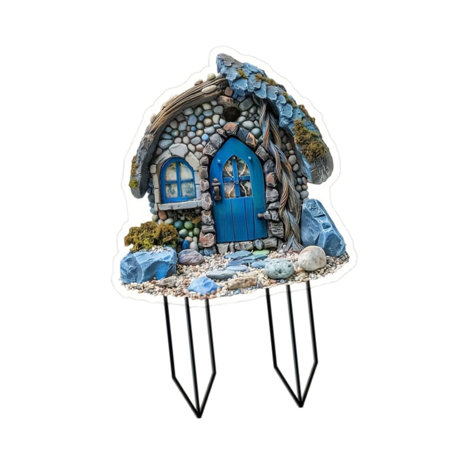 House Decorative Garden Stake  - Bonsai Garden Backyard recension och pris