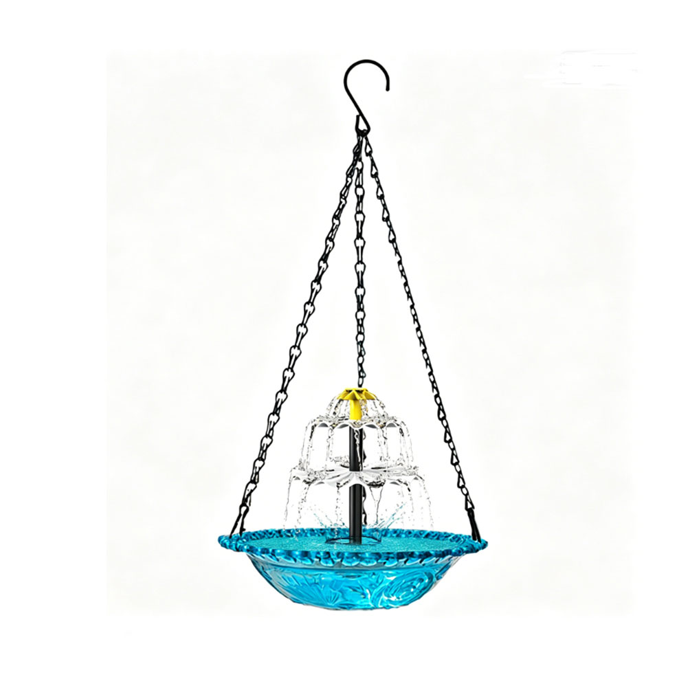 Solar Bird Bath Fountain with  - Bonsai Garden Backyard recension och pris