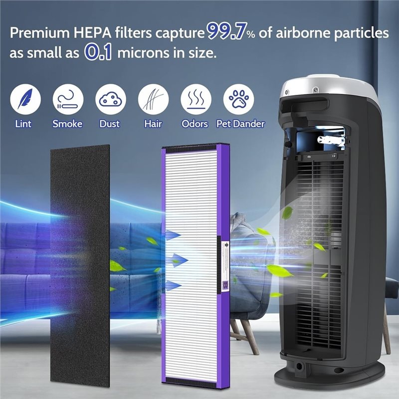 AC93-FLT4850PT True HEPA Repla - Sphagnum Moss Bag recension och pris