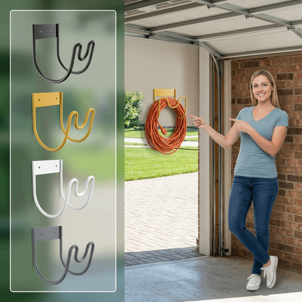 Rust Proof Garden Hose Holder  - Gardena Hose Flex recension och pris