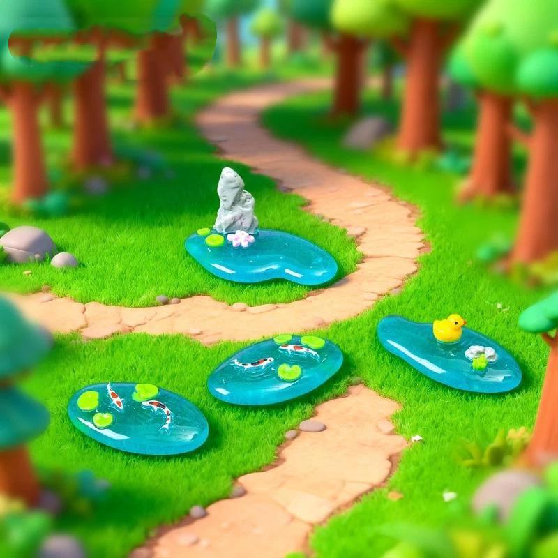 Popular Mini Resin Pond Orname - Bonsai Garden Design recension och pris