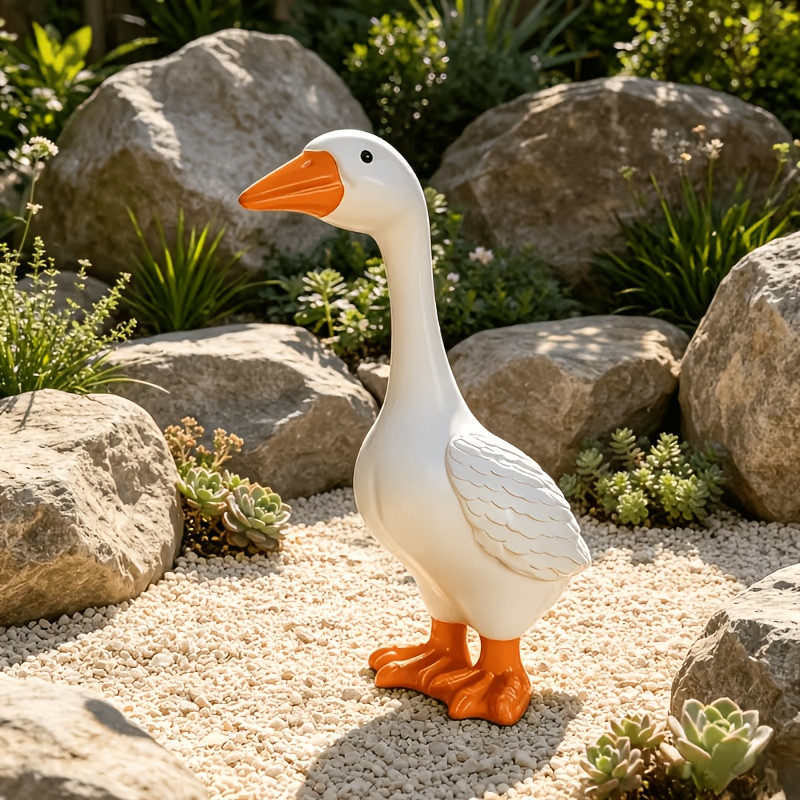 Weather Resistant Resin Goose  - Bonsai Garden Ornaments recension och pris