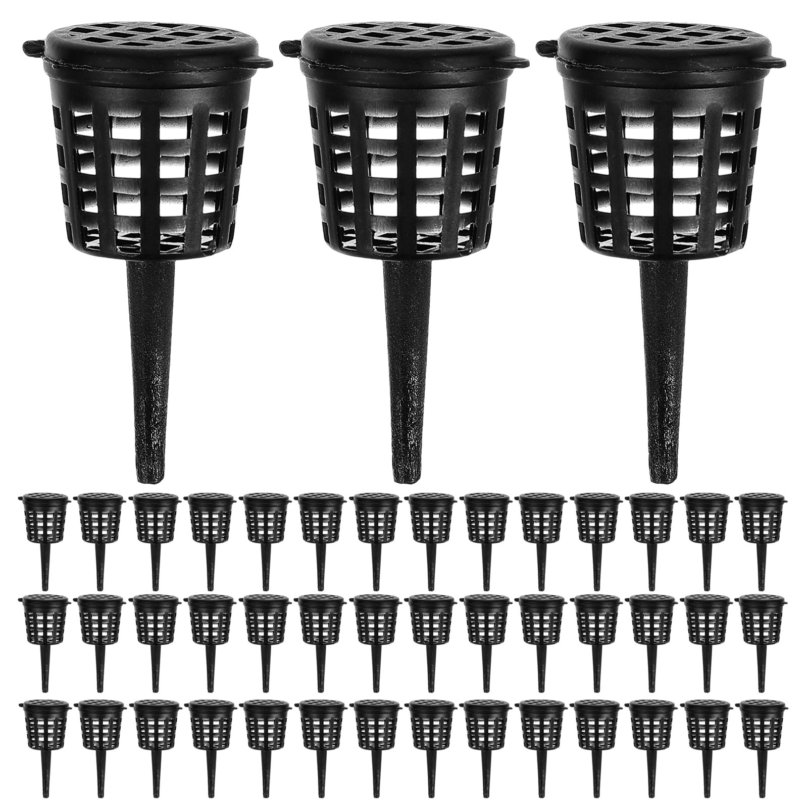 180Pcs Compact Plastic Fertili - Bonsai Garden Nursery recension och pris