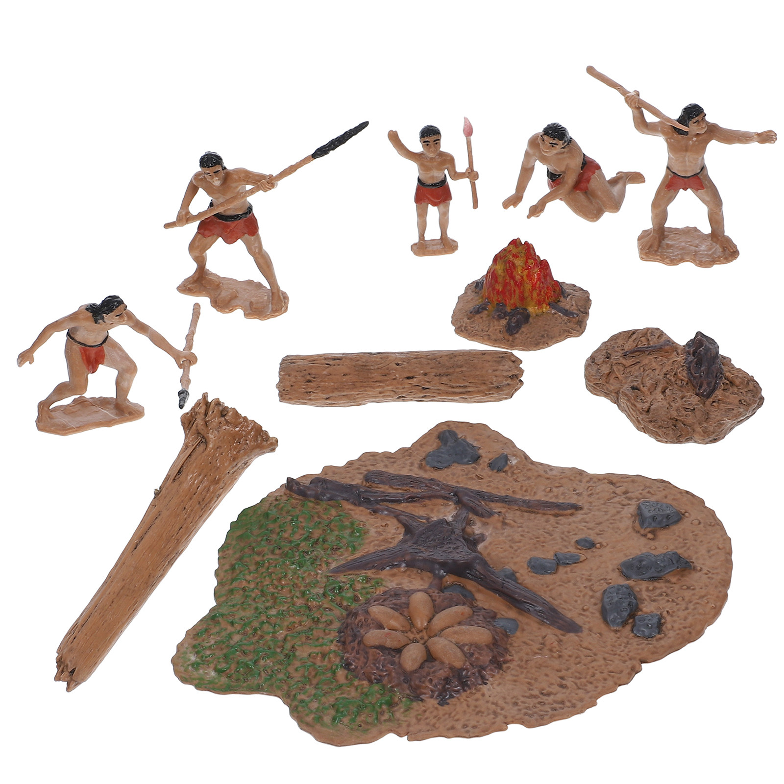 1Set Mini Primitive Men Small  - Bonsai Garden Ornaments recension och pris