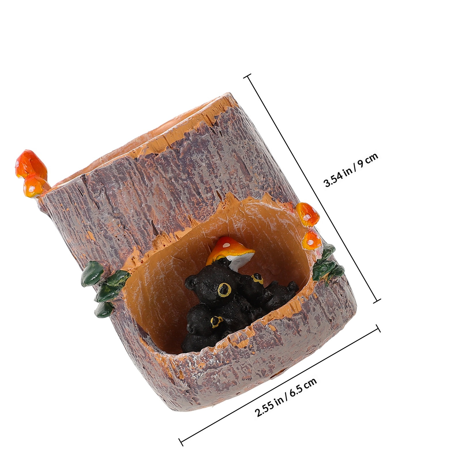 Resin Tree Hollow Flower Pot B - Bonsai Garden Design recension och pris