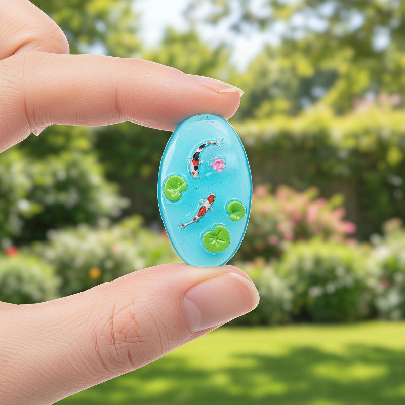 Mini Resin Pond Ornaments With - Bonsai Garden Design recension och pris