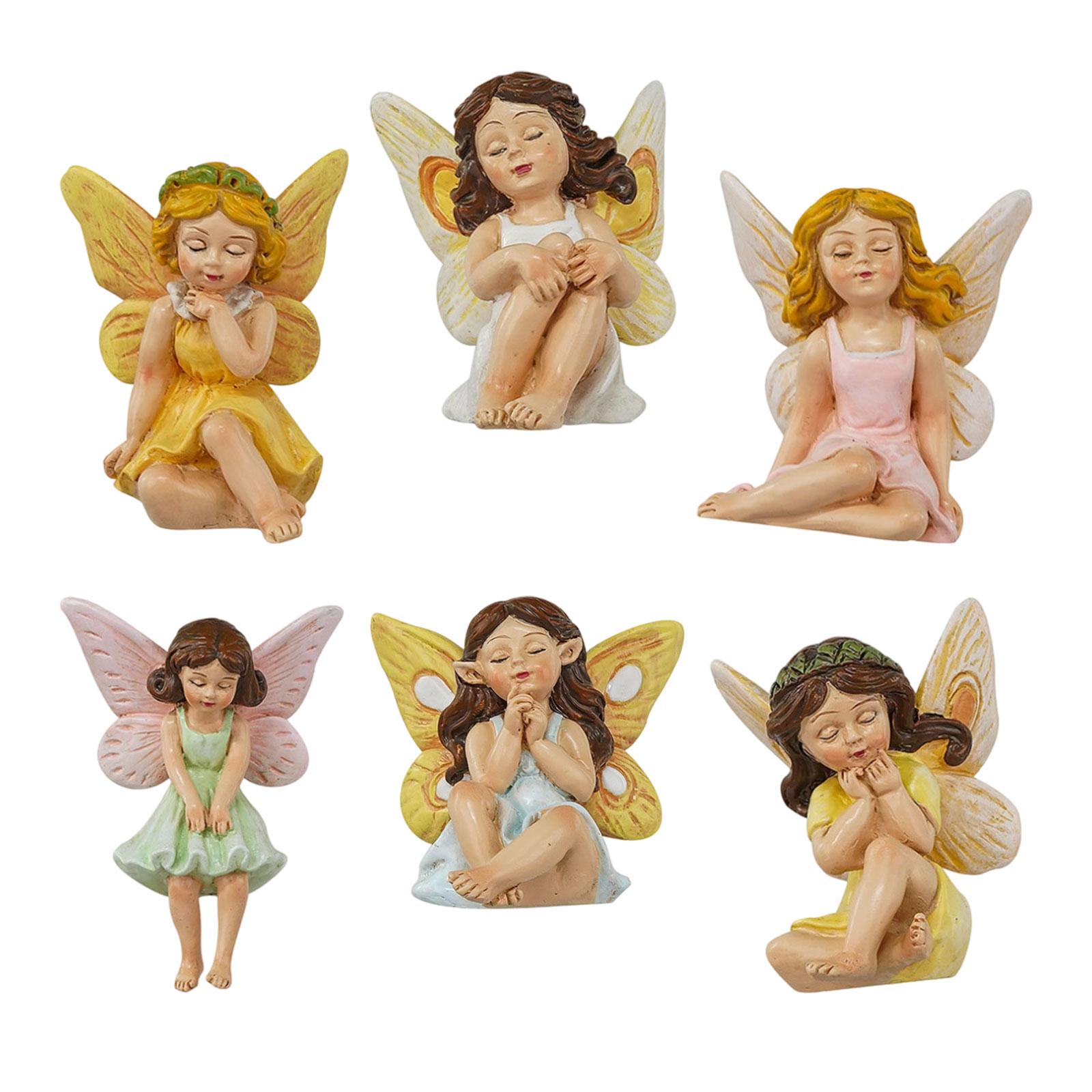 6Pcs Fairy Garden Accessories  - Bonsai Garden Backyard recension och pris